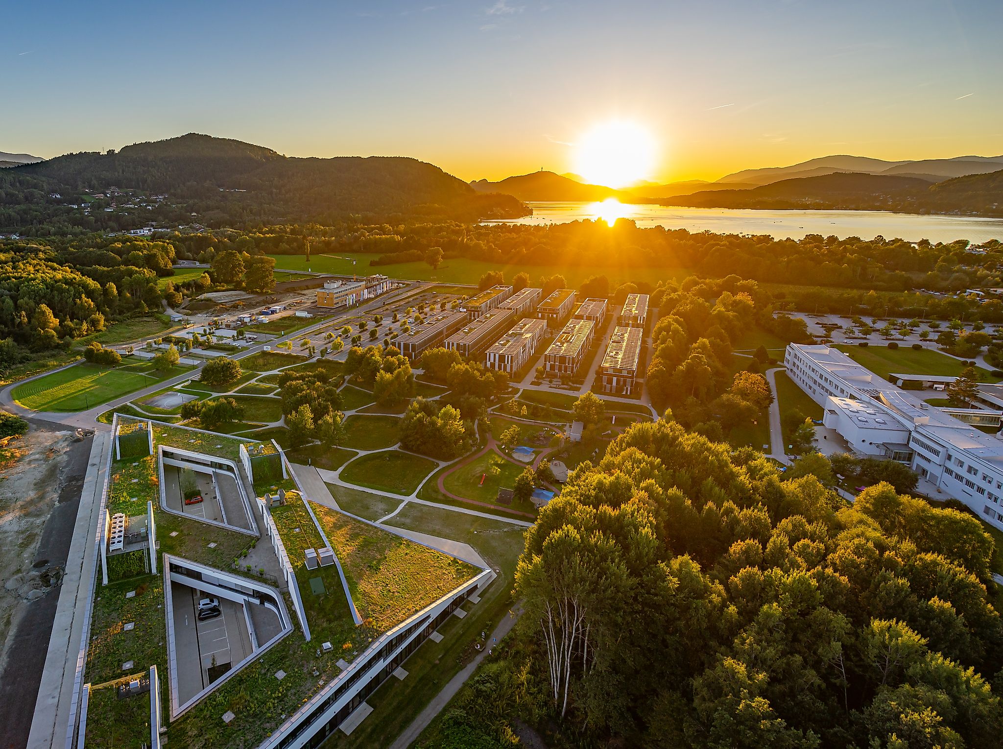 Il Lakeside Park come polo economico della Carinzia