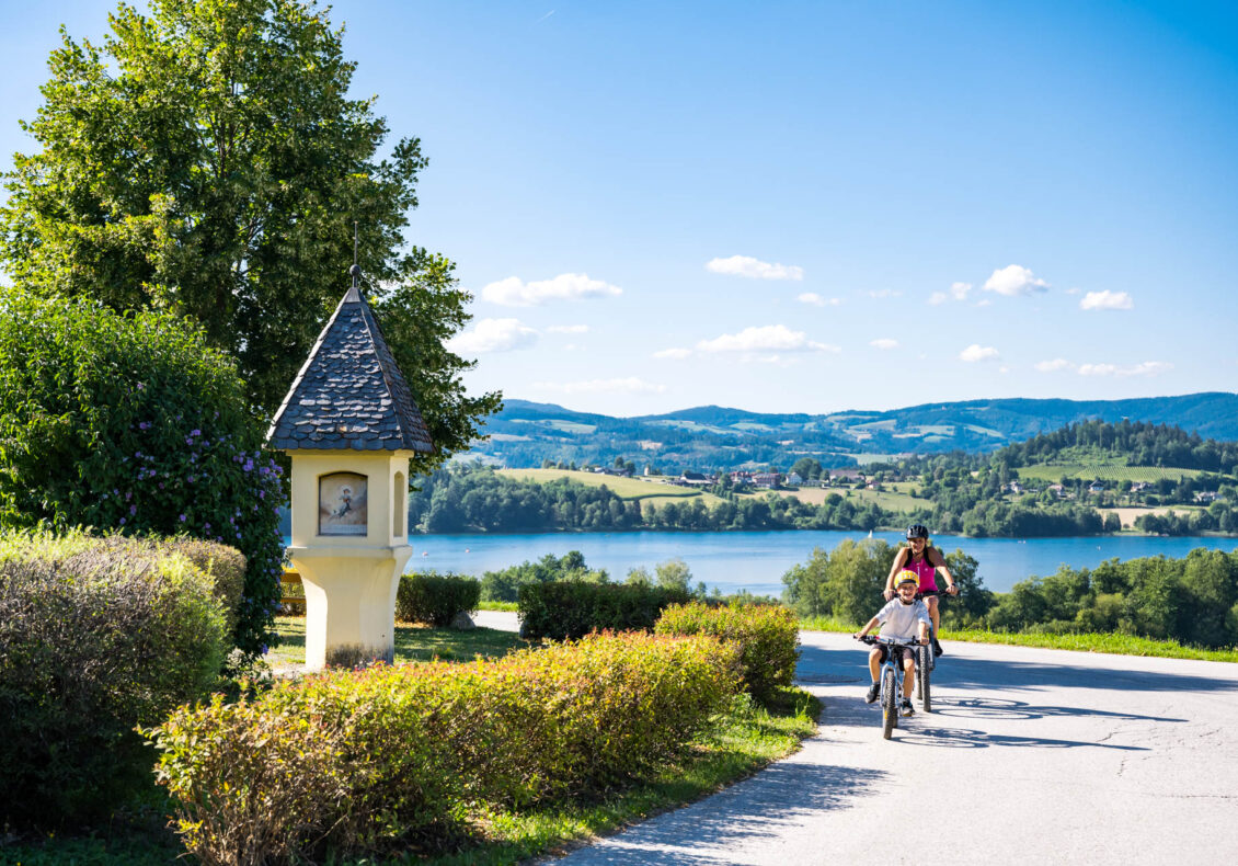 Radfahren am Längsee